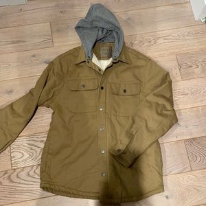 Men’s lined shirt jacket